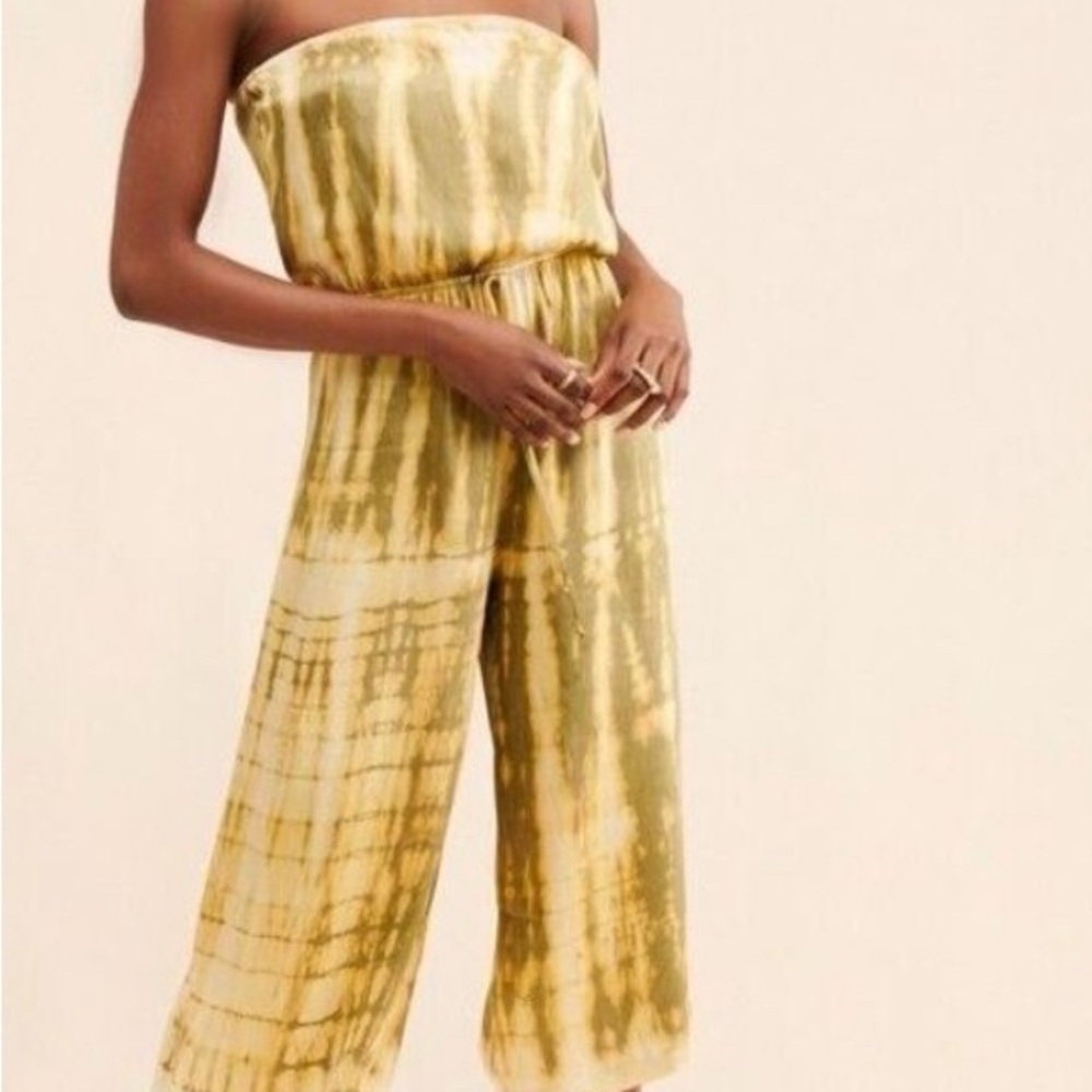 Tie-Dye Strapless Jumpsuit - Jaden Rays For Days Revolve Small